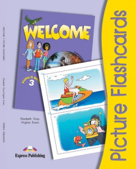 Welcome 3 Picture Flashcards купить