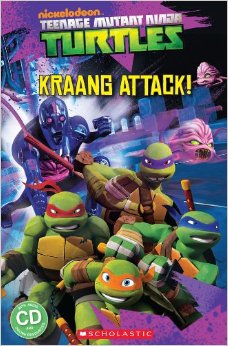 Scholastic Readers Popcorn Series: Level 2 (250 Headwords) Teenage Mutant Ninja Turtles: Kraang Attack! + Audio CD купить