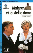 Lectures CLE en français facile Niveau 2 (1100 Mots): Maigret et la vieille dame + CD купить