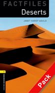 Oxford Bookworms Library Stage 1 (Elementary) Deserts Audio CD Pack купить