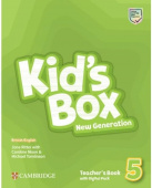 Kid's Box New Generation 5 Teacher's Book with Digital Pack купить