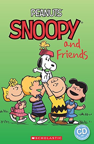 Scholastic Readers Popcorn Series: Level 2 (250 Headwords) Peanuts: Snoopy and Friends + Audio CD купить