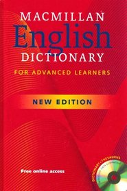 Macmillan English Dictionary for Advanced Learners (New Edition) Hardcover with CD-ROM купить