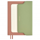 Ежедневник недатированный ESCALADA ЛЕЙКЕР ПЕПЕЛЬНО-РОЗОВЫЙ (А5, 160 л., твёрдый переплёт, искусственная кожа) купить