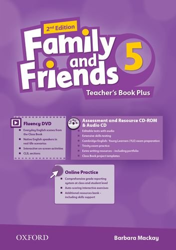 Family and Friends Second Edition 5 Teachers Book Pack купить