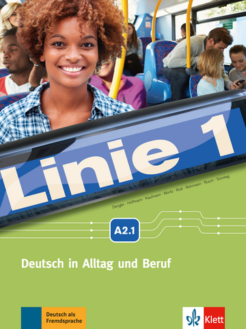 Linie 1 A2.1 Kurs- und Ubungsbuch mit DVD-ROM купить