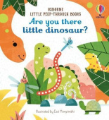 Usborne Little Peep-Through Books Are You There Little Dinosaur? купить