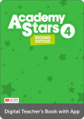 Academy Stars Second Edition 4 DIGITAL Teacher's Book with App купить