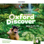 Oxford Discover Second edition 4: Class Audio CDs купить