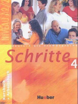 Schritte 4 Kursbuch + Arbeitsbuch купить