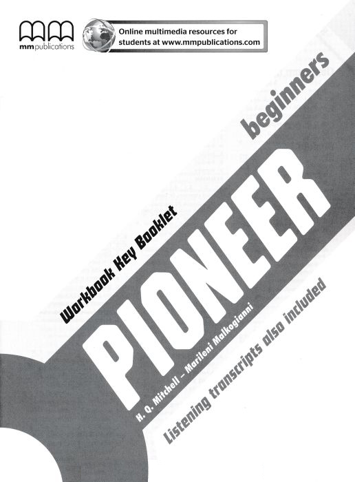 Pioneer Beginner Workbook Key Booklet купить