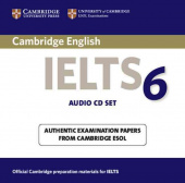 Cambridge IELTS 6 Audio CD Set (2 CDs) купить