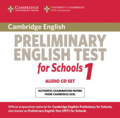Cambridge Preliminary English Test for Schools 1 Audio CDs (2) купить