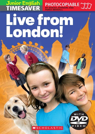 Junior English Timesavers: Live from London! with DVD купить