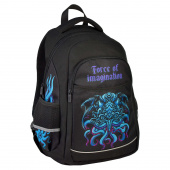 Рюкзак школьный ЗОВ МОНСТРА, 29х43х14,5 см, полиэстер, сублимационная печать, 1 отделение купить