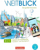 Weitblick B2.1 Kurs- und Ubungsbuch mit PagePlayer-App inkl Audios, Videos und Texten купить
