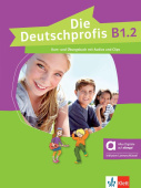 Die Deutschprofis B1.2, Kurs- und Übungsbuch - Hybrid  купить