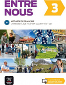 Entre nous 3 - Livre + cahier + CD audio купить