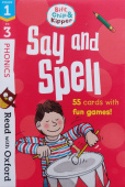 Read with Oxford Stages 1-3 Biff, Chip and Kipper Say and Spell Flashcards купить