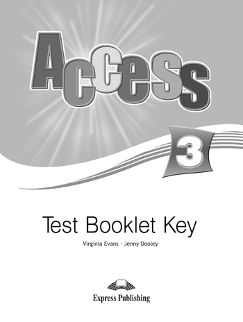 Access 3 Test Booklet Key купить