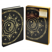 Ежедневник недатированный ESCALADA АРТ-ТЕРАПИЯ, СОФТ-ТАЧ ЧЁРНЫЙ (А5, 124 л., твёрдый переплёт, искусственная кожа) купить