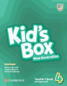 Kid's Box New Generation 4 Teacher's Book with Digital Pack купить