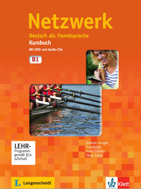 Netzwerk B1 Kursbuch mit 2 DVDs und 2 Audio-CDs купить