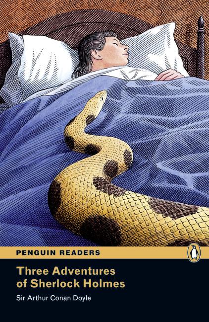 Penguin Readers Level 4 (Intermediate) Three Adventures of Sherlock Holmes купить