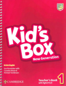 Kid's Box New Generation 1 Teacher's Book with Digital Pack купить