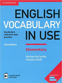 English Vocabulary in Use: Elementary (3rd Edition) Book with answers and Enhanced eBook купить