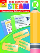 Skill Sharpeners: STEAM, Grade Kindergarten Workbook купить