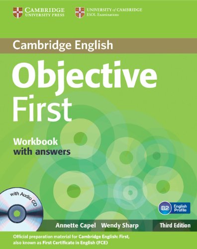 Objective First 3rd Edition Workbook with Answers with Audio CD купить