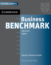 Business Benchmark  Advanced Teacher's Resource Book for BEC and BULATS купить