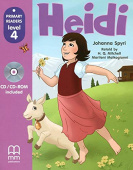 Primary Readers 4 Heidi Student's Book + CD купить
