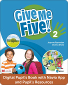 Give Me Five! 2 DIGITAL Pupil's Book with Navio App and Pupil's Resources купить