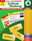 Skill Sharpeners: Critcal Thinking, Grade 4 - Activity Book купить