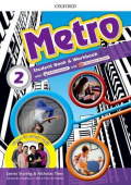 Metro 2 Student Book and Workbook Pack купить