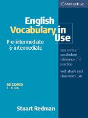 English Vocabulary in Use: Pre-intermediate and Intermediate (Second Edition) Book with answers купить