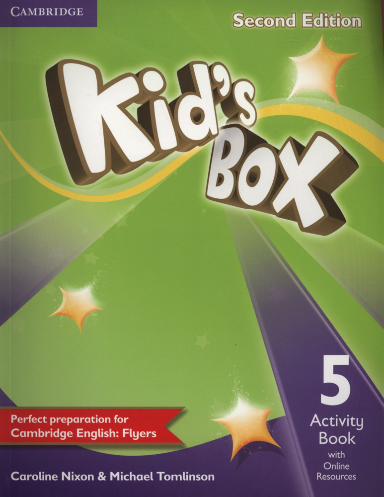 Kid's Box Second Edition 5 Activity Book with Online Resources купить