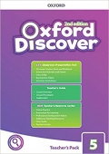 Oxford Discover Second edition 5: Teacher's Book Pack (Teacher's Guide, CPT and Teacher Resource Center) купить