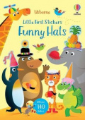 Usborne Little First Stickers Funny Hats купить