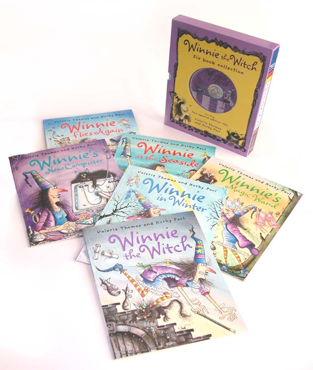 Winnie the Witch: Six Book & Two CD Collection (Paperback) купить