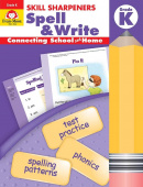 Skill Sharpeners: Spell & Write, Grade K купить