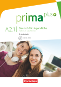 Prima plus A2.1 Arbeitsbuch mit interaktiven Übungen online_УЦЕНКА1 купить