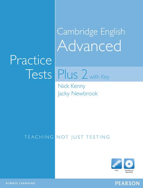 CAE Practice Tests Plus 2 New Edition Book (with Key) and Multi-ROM купить