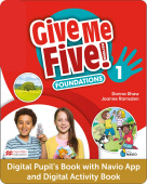 Give Me Five! 1 Foundations DIGITAL Pupil's Book and Digital Activity Book with Navio App купить