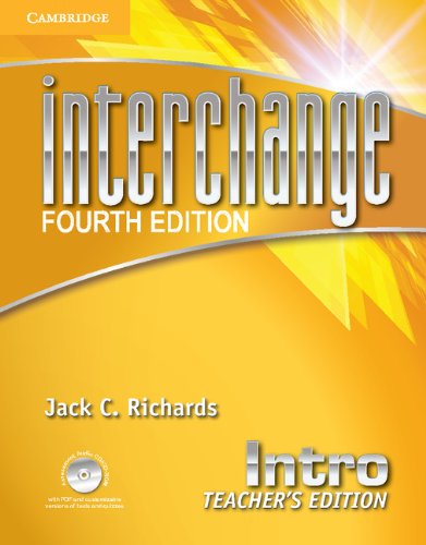 Interchange Fourth Edition Intro Teacher's Edition with Assessment Audio CD/CD-ROM купить