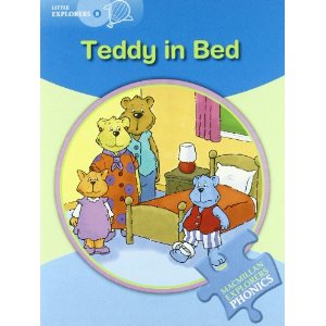Macmillan English Explorers Phonics Reading Series Little Explorers B Teddy in Bed купить