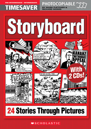 English Timesavers: Storyboard: 24 Stories Through Pictures with CDs купить