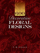 600 Decorative Floral Designs купить